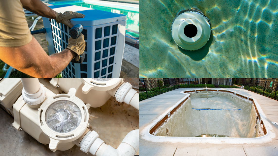 Fibreglass pool repairs